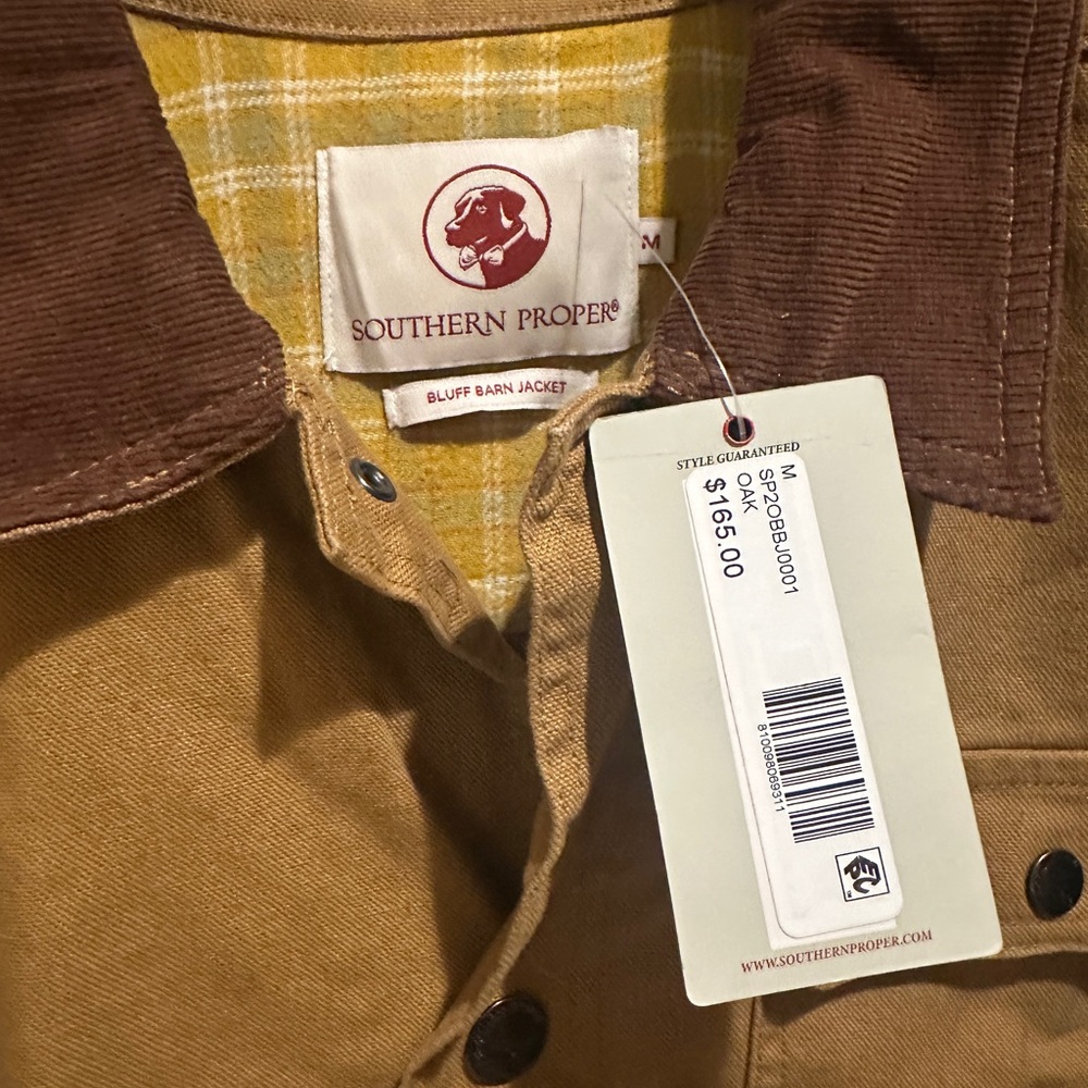 NWT Southern Proper Field Coat or Barn Jacket